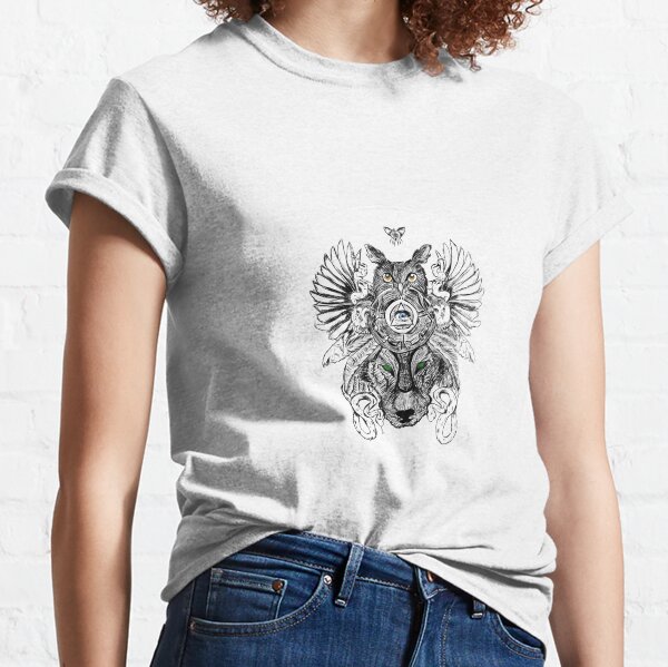 Vista previa del artículo con la obra «Iluminati animal», diseñado y vendido por Wolfteamshop.