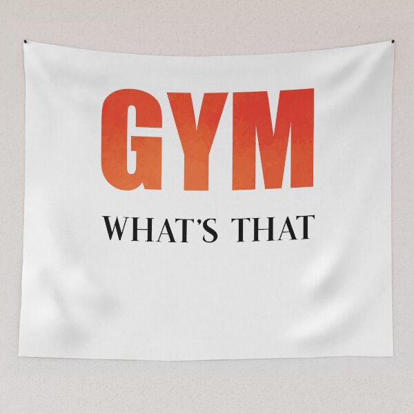 Item preview, GYM What's That designed and sold by InspireGifts.