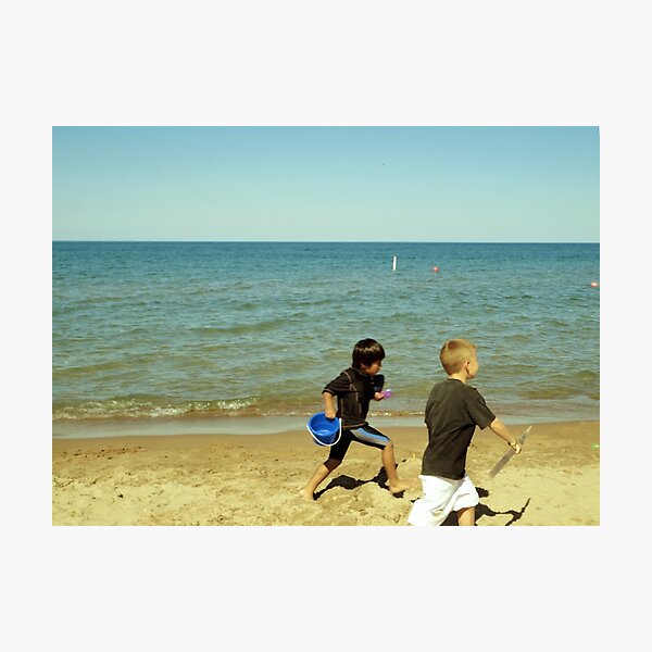 At play Photographic Print