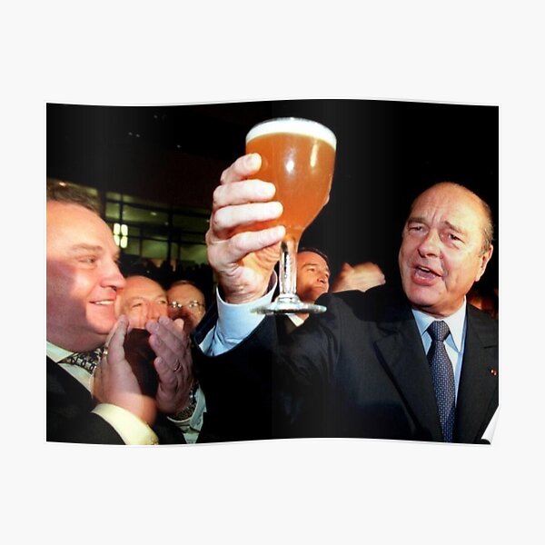 Chirac: Santé, Bonheur! Poster