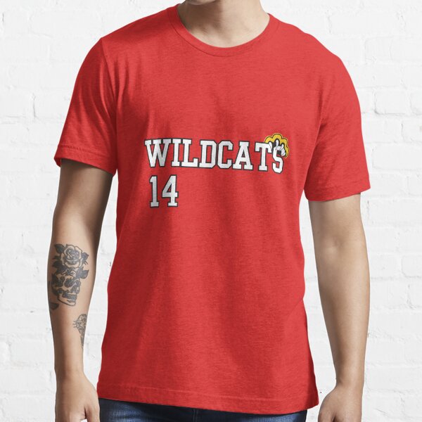 Troy Bolton Équipe de basket-ball 14 Wildcats du secondaire 14 East High T-shirt essentiel