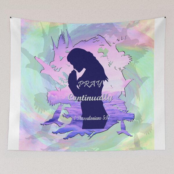 Item preview, Pray continually 1Thessalonians 5:17 designed and sold by pinedamikeb.