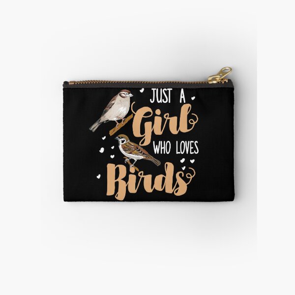 Item preview, Just A Girl Who Loves Birds designed and sold by Pubi.