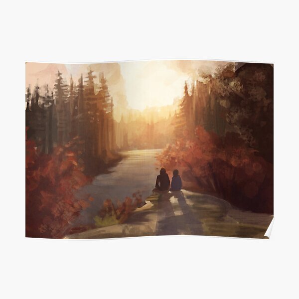 Forêt Ensoleillée Poster