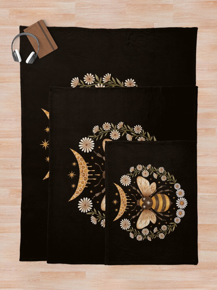 Alternate view of Honey moon Throw Blanket