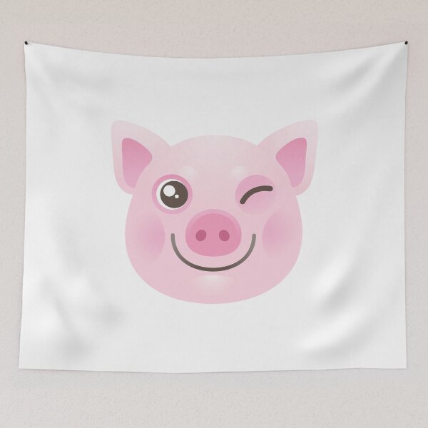 Item preview, Smiling Piggy designed and sold by Anna Pogulyaeva.