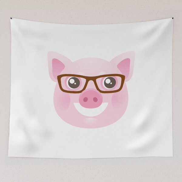 Item preview, Smiling Piggy designed and sold by Anna Pogulyaeva.