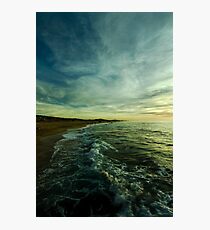 where water and sky meet Photographic Print