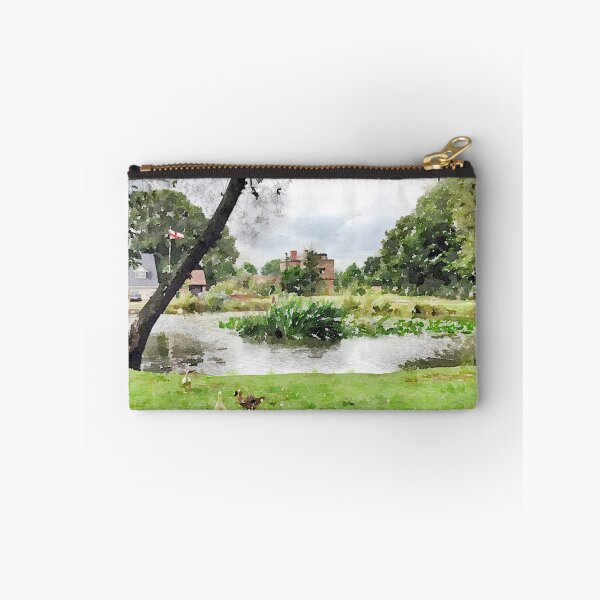 Item preview, Village Pond Watercolour designed and sold by Creative by Design.