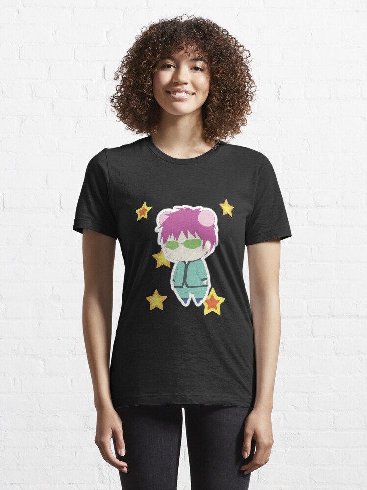 "Saiki K Cute Illustration with stars" T-shirt for Sale by deheleisa