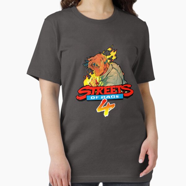 Vista previa del artículo con la obra «Logotipo de Streets of Rage 4 con Axel», diseñado y vendido por felixthekarl.