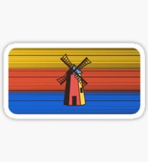 Lines Dutch bros coffee Sticker