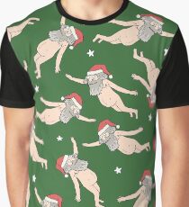 Ruben Floating Santa pattern - Rick and Morty Graphic T-Shirt