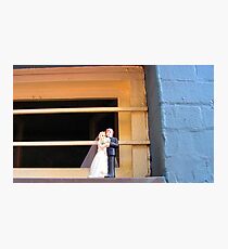 Cake Topper Abandoned on Window Sill of the House of Sufism Photographic Print