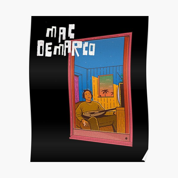 Fenêtre Mac Demarco Poster