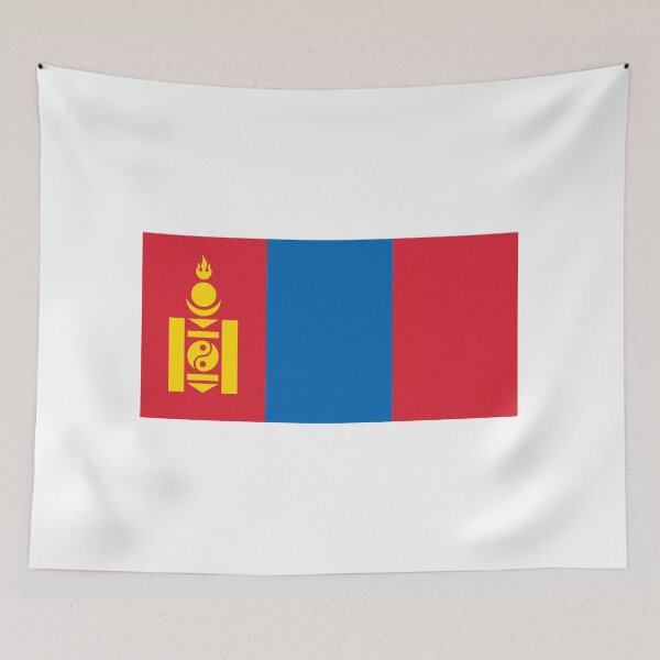 Item preview, Flag of Mongolia - Монгол улсын төрийн далбаа  designed and sold by RBEnt.