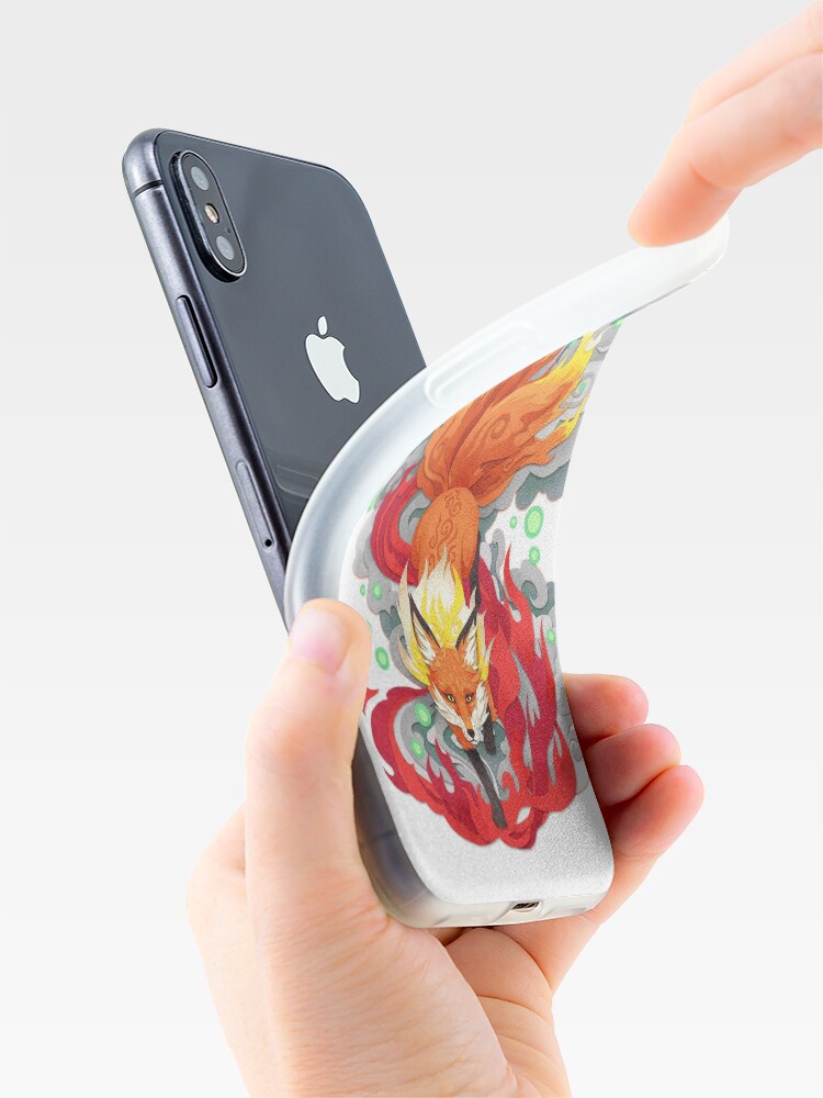 Alternate view of Fox Fire iPhone Case & Cover