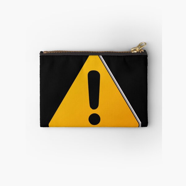Item preview, Hazard warning exclamation mark sign designed and sold by 2monthsoff.