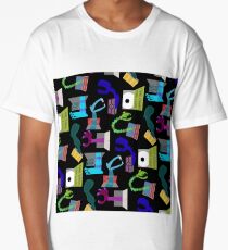 Monsters in Closets Long T-Shirt