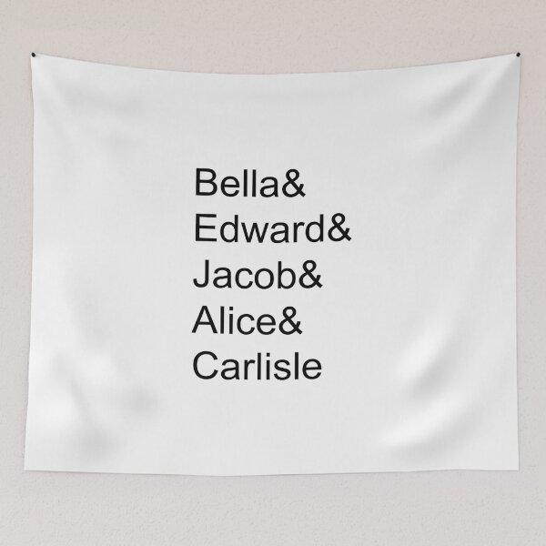 Item preview, Twilight Book Characters design designed and sold by GetItGiftIt.