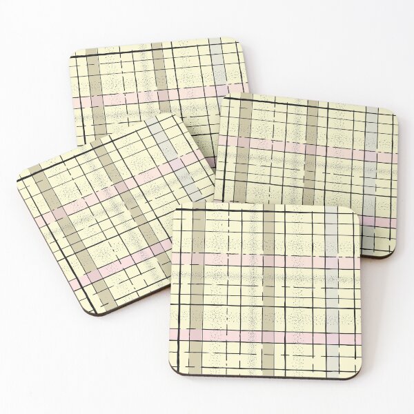 Item preview, Retro pastel plaid pattern N1 designed and sold by Nartissima.