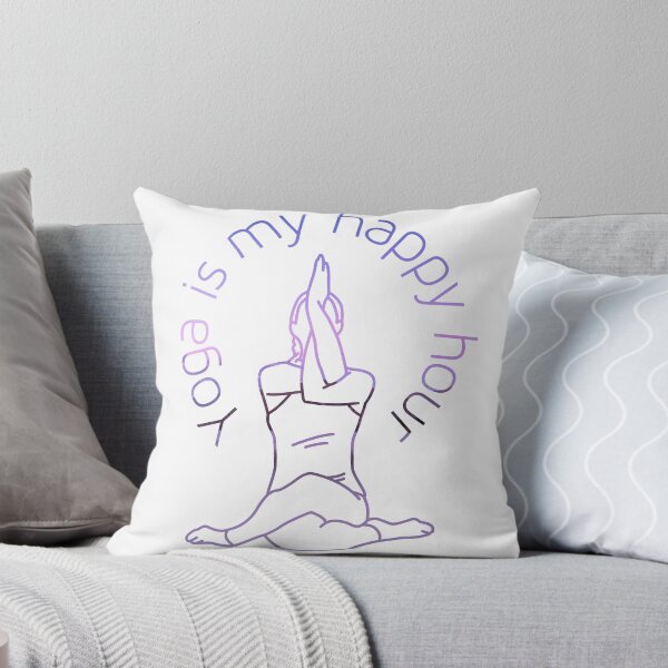 Item preview, Yoga is my Happy Hour designed and sold by madtoyman.