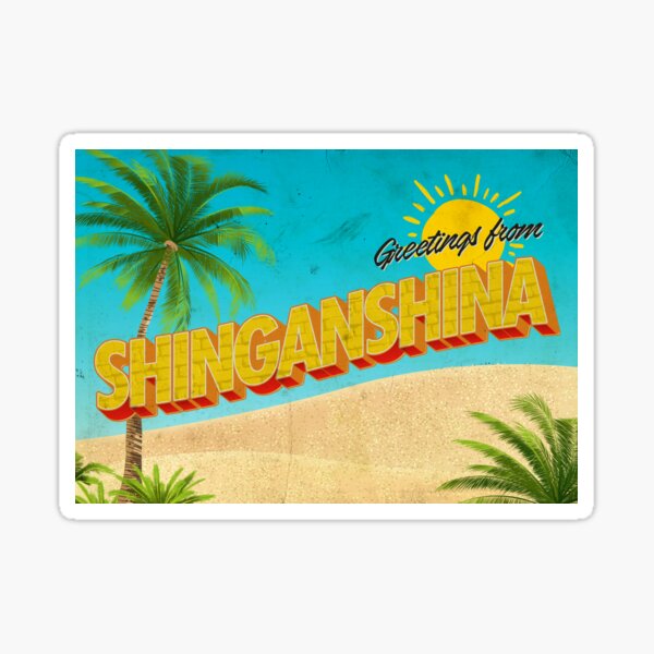 Greetings from Shinganshina | Attack on Titan Sticker