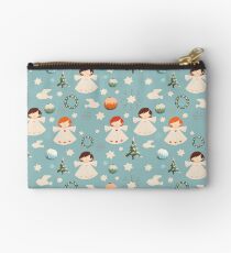 Vintage Christmas Angels Studio Pouch