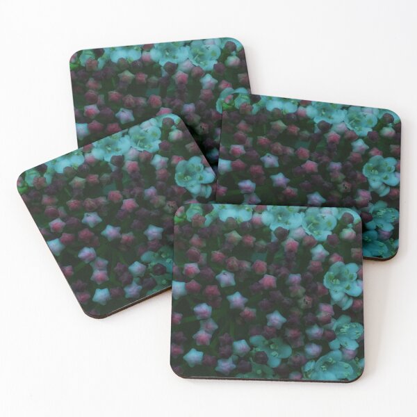 Item preview, Floral Stars -Blue designed and sold by The Rage Garden.