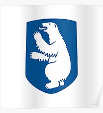 Coat of arms of Greenland Poster