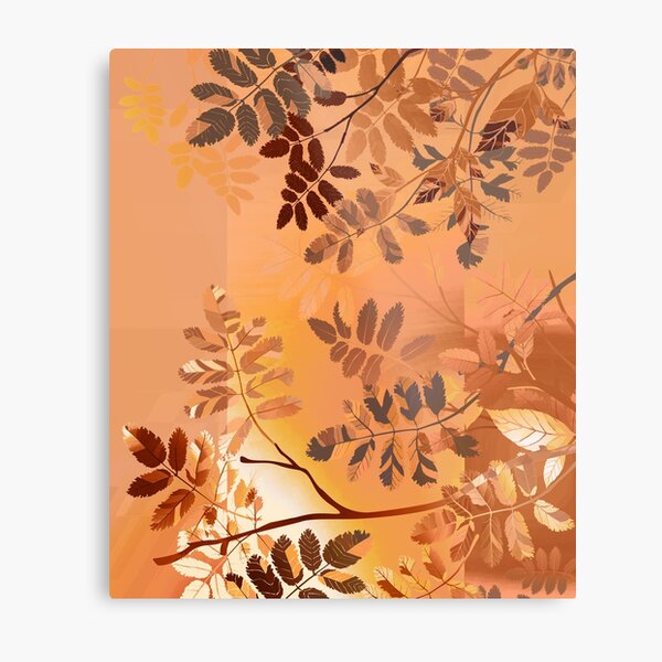 Interleaf 6 Metal Print