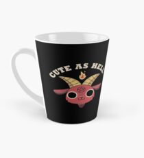Taza cónica Lindo como el infierno