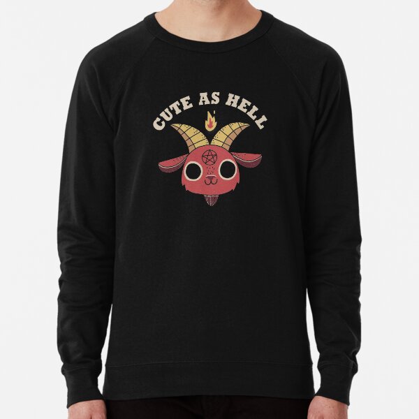 Cute As Hell Lightweight Sweatshirt