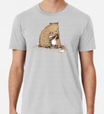 Grizzly Hugs Men's Premium T-Shirt