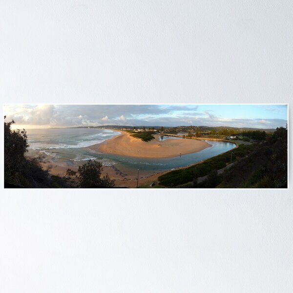 Item preview, Narrabeen lake and Beach designed and sold by Doug Cliff.