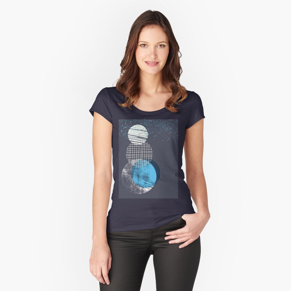 Item preview, Fitted Scoop T-Shirt designed and sold by HoopandHoller.