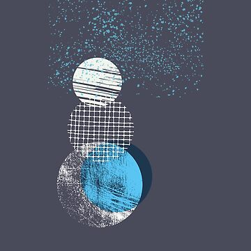 Artwork thumbnail, Geometric Snowman by HoopandHoller