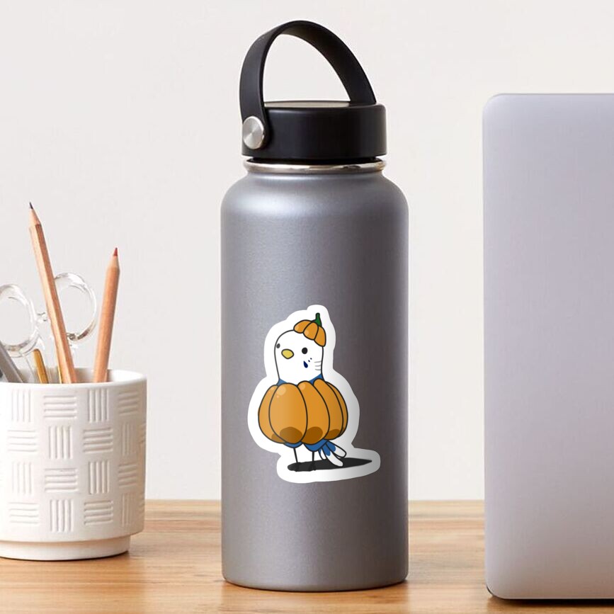 Pumpkin Bird Sticker