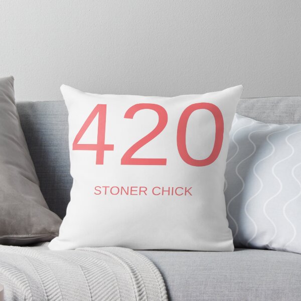 Item preview, Stoner Chick Cute Pink Marijuana Shirt designed and sold by yoopershirtco.