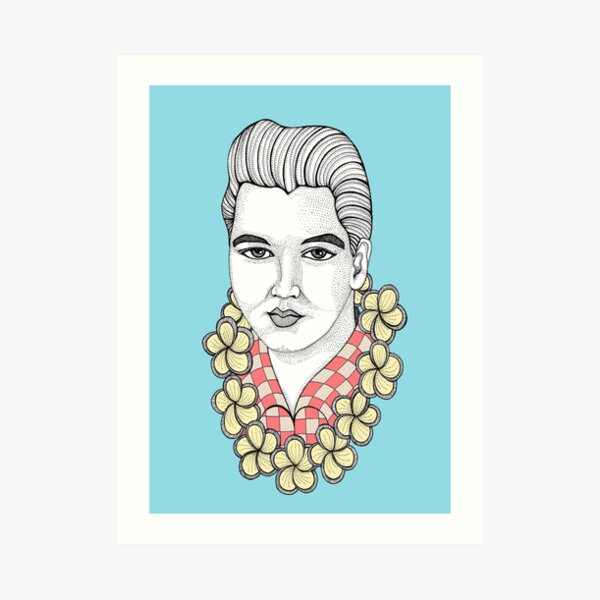 Blue Hawaii Art Print