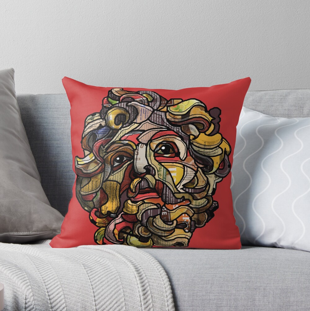 St Longinus Throw Pillow