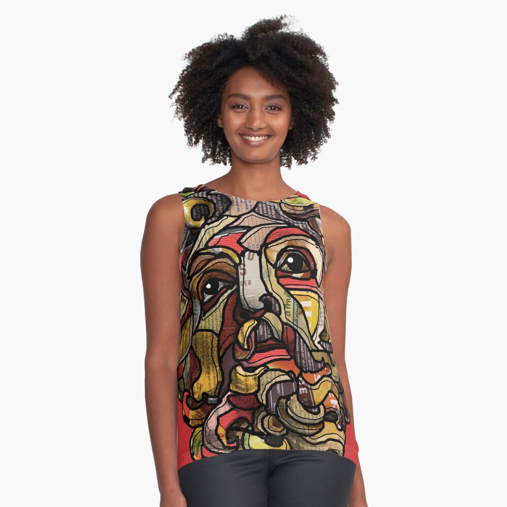 Item preview, Sleeveless Top designed and sold by Packeredo.