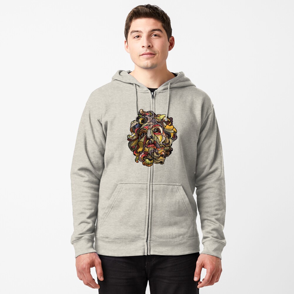 Item preview, Zipped Hoodie designed and sold by Packeredo.