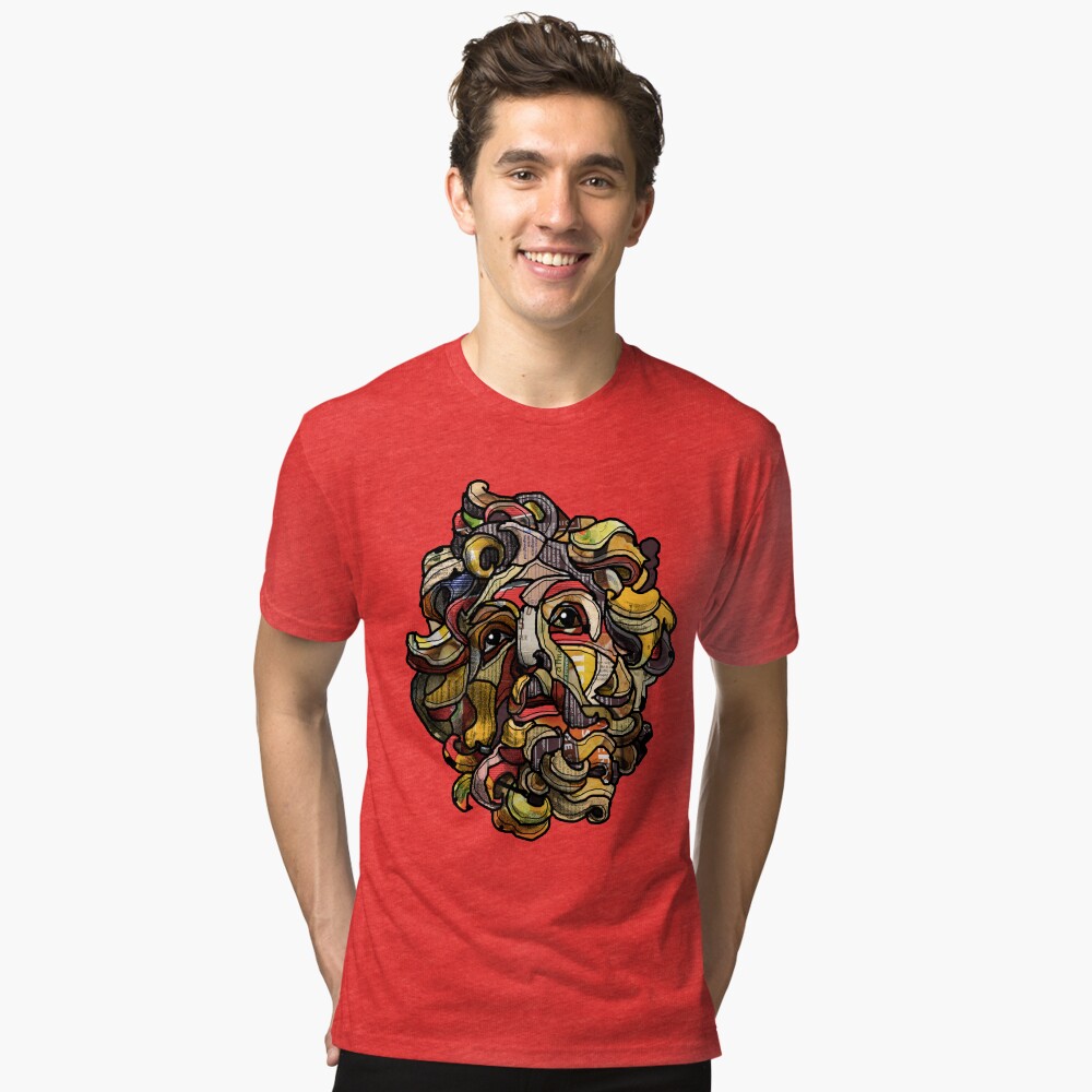 Item preview, Tri-blend T-Shirt designed and sold by Packeredo.