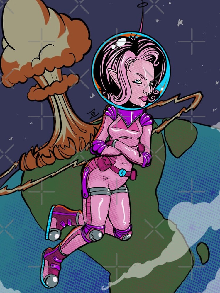 Thumbnail 5 of 5, iPhone Case, Space Elf designed and sold by z0mbieparade.