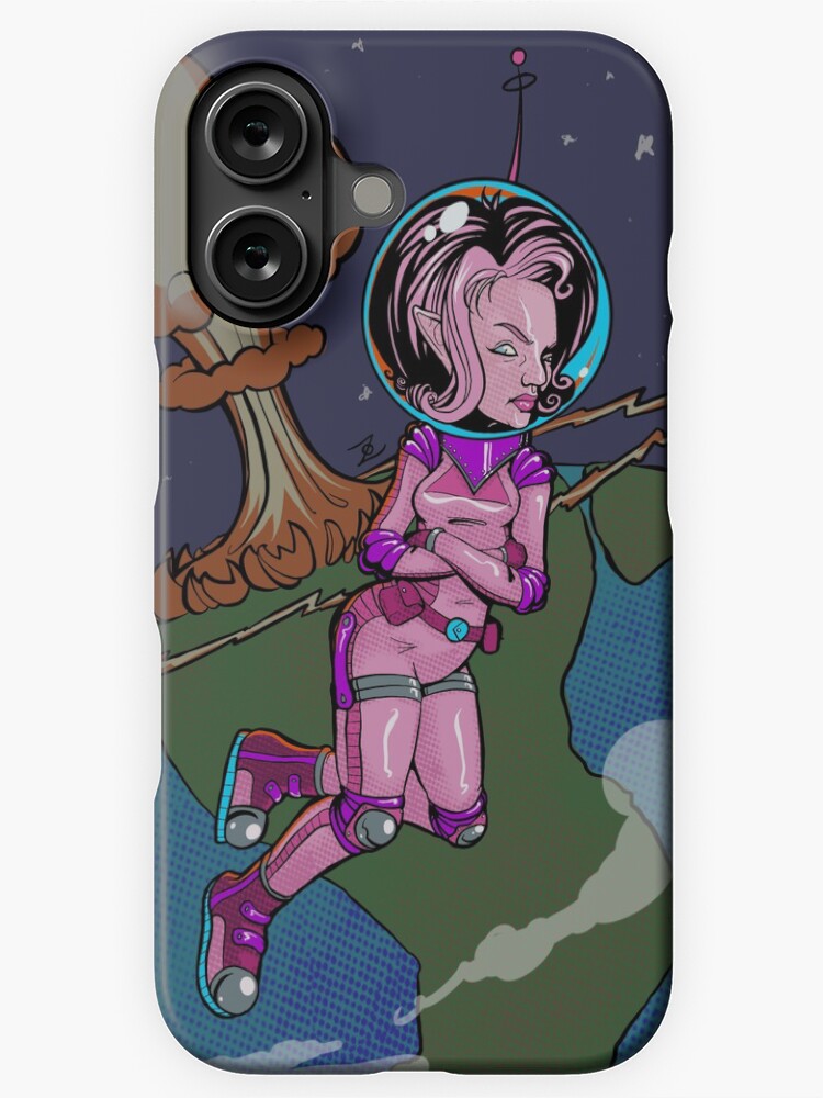 Thumbnail 1 of 4, iPhone Case, Space Elf designed and sold by z0mbieparade.