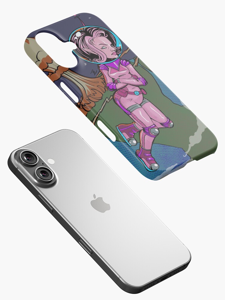 Thumbnail 2 of 4, iPhone Case, Space Elf designed and sold by z0mbieparade.