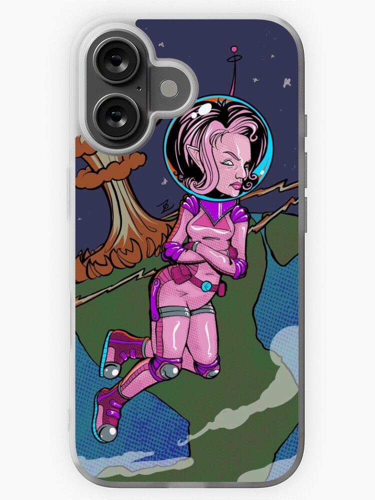 Thumbnail 1 of 5, iPhone Case, Space Elf designed and sold by z0mbieparade.