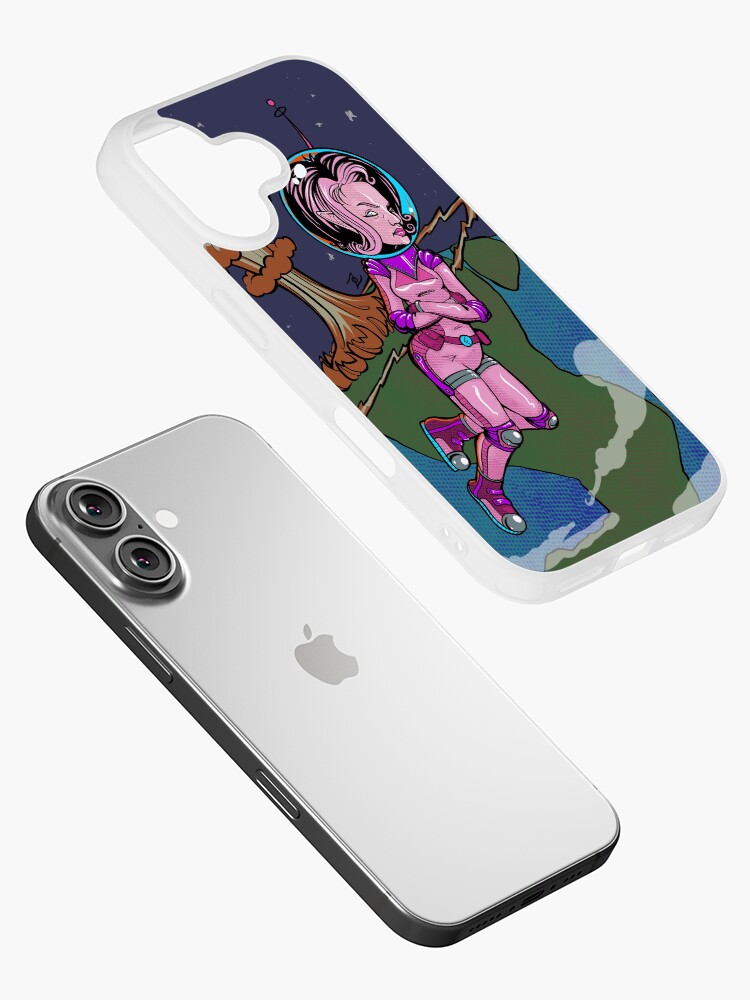 Thumbnail 2 of 5, iPhone Case, Space Elf designed and sold by z0mbieparade.