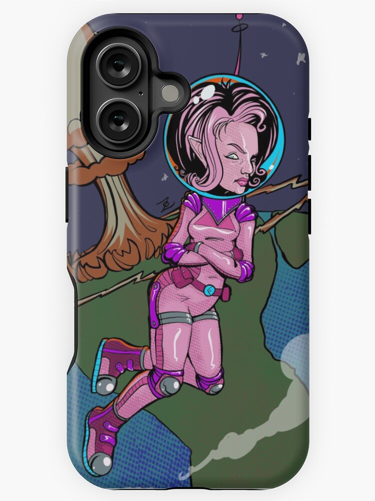 Thumbnail 1 of 4, iPhone Case, Space Elf designed and sold by z0mbieparade.